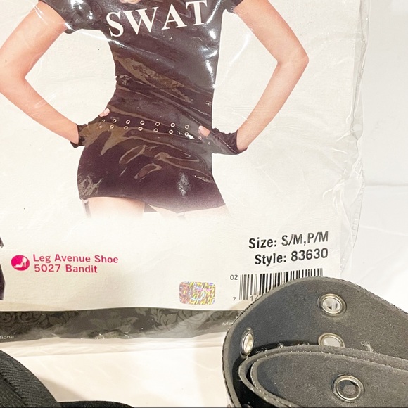 Leg Avenue Small Medium Sexy Swat‎ Commander Adult Costume - Picture 3 of 4